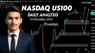 NAS100 Today Analysis | US100 Daily Analysis | US100 Today Price Prediction 23 Dec 2025