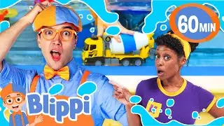 Blippi&rsquo;s Sink or Float: Construction Vehicle Fun! | Blippi's Playdate | Educational Videos for Kids