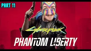 Cyberpunk DLC Phantom Liberty | My Subscribers voted for me to play this game 💜🐝 | PART 11
