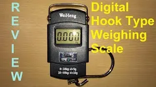 Digital Hook Type Weighing Scale Review | Som Tips