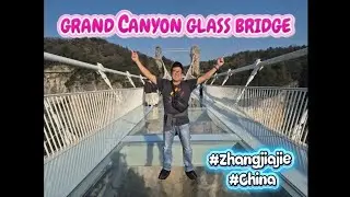 GRAND CANYON GLASS BRIDGE...jembatan kaca Grand Canyon ... #Zhangjiajie #China