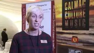 Sheila Gilmore from VisitArran at the CalMac Conference