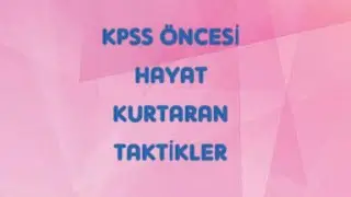 SINAVA GİRMEDEN ÖNCE MUTLAKA YAPMALISIN