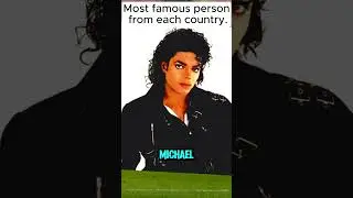 Most Famous Person From Each Country 😱 #history #facts #interesting #foryoupagereels