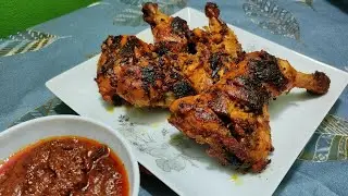 ঘরেই তৈরি করুন রেস্টুরেন্টের স্বাদে তান্দুরি চিকেন || Special Tandoori Chicken Recipe