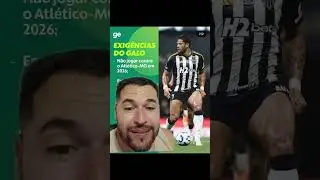 O Atl&eacute;tico Mineiro quer um doce e n&atilde;o t&aacute; sabendo pedir 🤣🤣