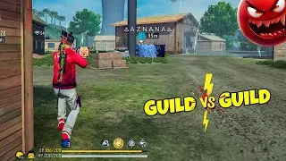 GUILD VS GUILD IN CLASH SQUAD RANK || FREE FIRE || 100RAV LIVE