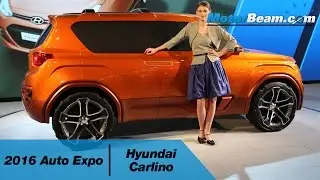 Hyundai Carlino Compact SUV - Auto Expo 2016 | MotorBeam