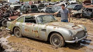 ASMR Car Restoration | 1964 Aston Martin DB5: Rust to Showroom Classic