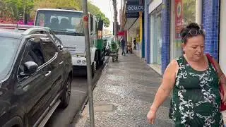 Exploring downtown Franca, Sao Paulo.