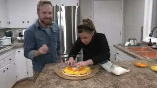 Candy Corn Pizza