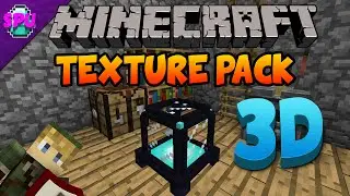 Default 3D Minecraft Texture Pack 1.8
