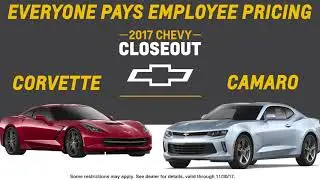 2017 Chevy Closeout at Apple Chevrolet Tinley Park, IL