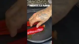 Pimientos a la Plancha 🫑 &iexcl;EN SART&Eacute;N!