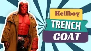 Hellboy II: The Golden Army Trench Leather Coat
