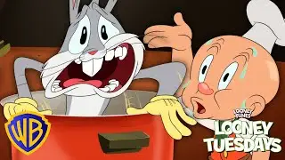 Rabbit Stew for Thanksgiving?! 🧑&zwj;🍳 | Looney Tuesdays | #cartoonsforkids  @wbkids