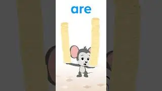 Kindergarten Sight Words: Are | ABCmouse #learning #education #sightwordsforkids #kindergarten