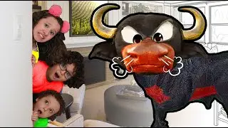 CAIO CADU E VALENTINA EM UMA HISTÓRIA ENGRAÇADA DO BOI DA CARA PRETA