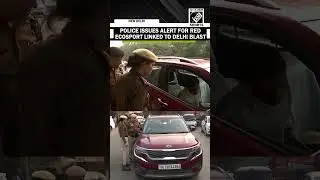 Delhi Police issues alert for red EcoSport suspected to be linked to prime suspect in blast case