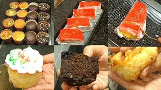 4 Easy Cup Cake Recipe | Pastry Cake Recipe | Crismas Special Recipe | Cup Cake 🧁 & Pastry Cake 🍰
