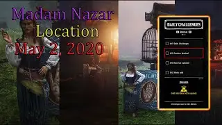 RDR2 Online - May 2, 2020 Madam Nazar location and Daily Challenges (Condor locations!)