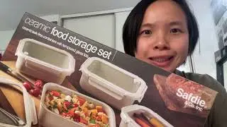 Costco Ceramic Food Storage Unboxing