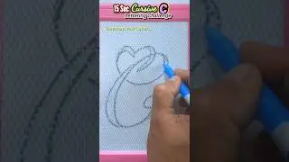 Master Capital &lsquo;C&rsquo; in Cursive ✍️ in 15 Seconds! (Easy Calligraphy Hack) |#15-secondtutorial