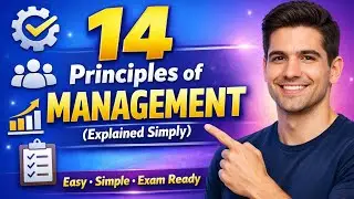 14 Principles of Management Explained In Simple Words | By - Henri Fayol | 