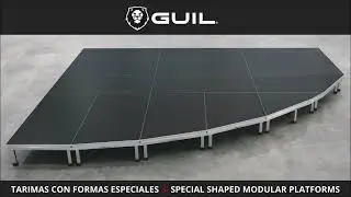 GUIL will manufacture the stage that you want / GUIL fabrica el escenario que necesitas.
