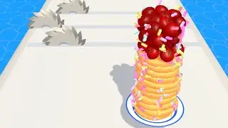 Pancake Run - All Levels Gameplay (Level 45-48)