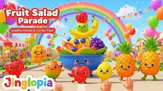 Fruit Salad song - Fun Fruit Song for Kids - Nursery Rhymes with action