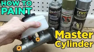 How to Prep & Paint a Master Cylinder to keep it from rusting.