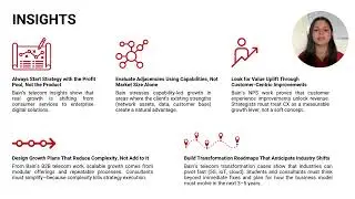 How Bain&rsquo;s Growth Strategy Framework Is Transforming the Telecom Industry