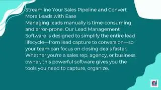 Lead Management Software | Streamline & Convert Leads Faster