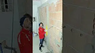Preparazione fasce per l'intonaco