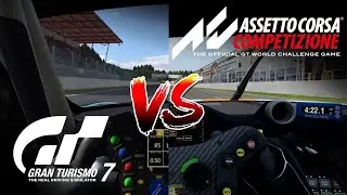 GT7 PSVR2 v ACC Reverb G2 -  Porsche GT3 RSR VR Cockpit Comparison