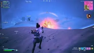 Fortnite CH6 S3 - Great win with random squad (no mic) - hammer is back!