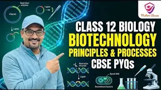 Class 12 Biology Chapter 9 &ndash;Biotechnology - Principles & Processes | CBSE | PYQs