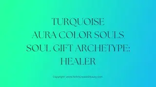 Turquoise Aura Color Souls
