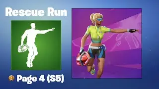 Rescue Run | Fortnite Emote