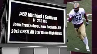 Michael J Sullivan CHSFL All Star Game & City Defensive MVP