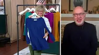 Denim & Co. Active Brushed Heavenly Jersey Boatneck Tunic on QVC