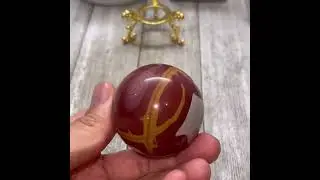 Noreena Jasper Sphere - Rare Natural Australian Polished Crystal Stone NJS35 #NoreenaJasper