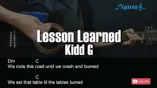 Kidd G - Lesson Learned Guitar Chords Lyrics
