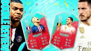 BETTER THAN ICONS? FUT BIRTHDAY 94 HAZARD AND 94 MBAPPE PLAYER REVIEW - FIFA 20 ULTIMATE TEAM