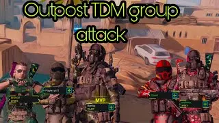 battle Prime outpost TDM group attack with skyforce and ghost