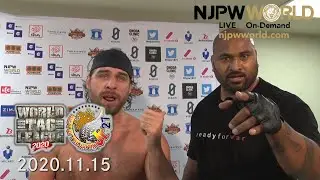 Bad Luck Fale is back, and he's coming for Yano! |World Tag League 2020