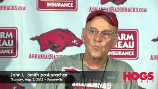 Smith after first practice