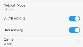 Vodafone Idea(Vi) 4GVoLTE network Problem(only 4G in Vivo)