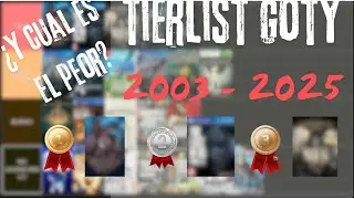 MI TIER LIST DE TODOS LOS GOTYS!!!!